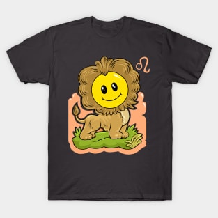 Smiley Leo T-Shirt